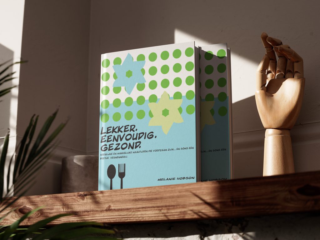 foto cover kookboek voor het portfolio