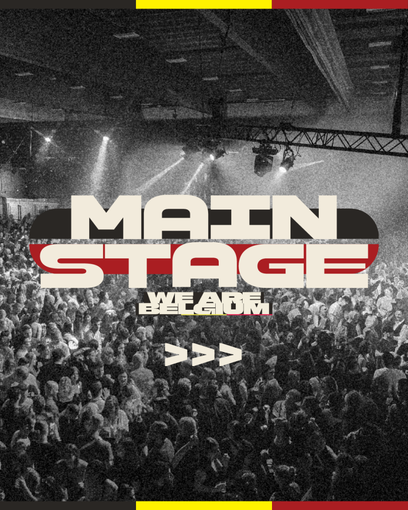 Mainstage anouncement We Are Belgium