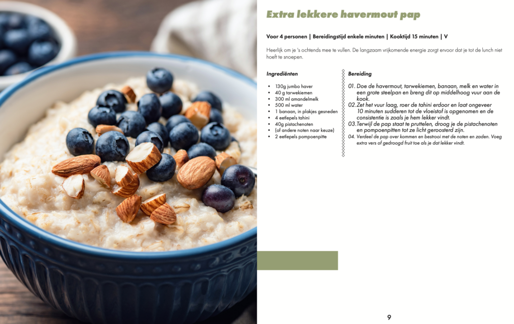binnenkant koekboek